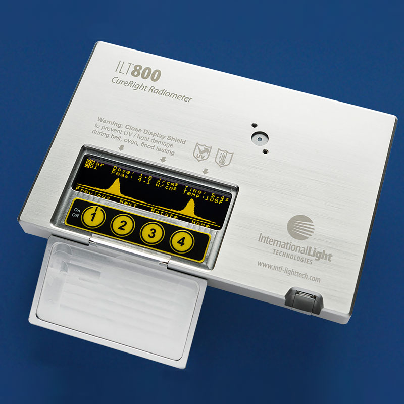 Misura della luce - Radiometro UV-CureRight